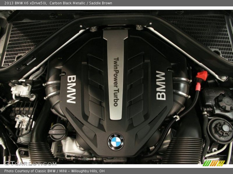  2013 X6 xDrive50i Engine - 4.4 Liter DFI TwinPower Turbocharged DOHC 32-Valve VVT V8