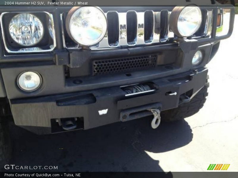 Pewter Metallic / Wheat 2004 Hummer H2 SUV