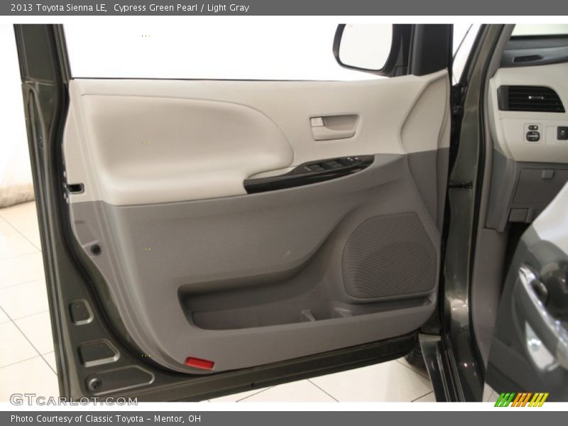 Door Panel of 2013 Sienna LE
