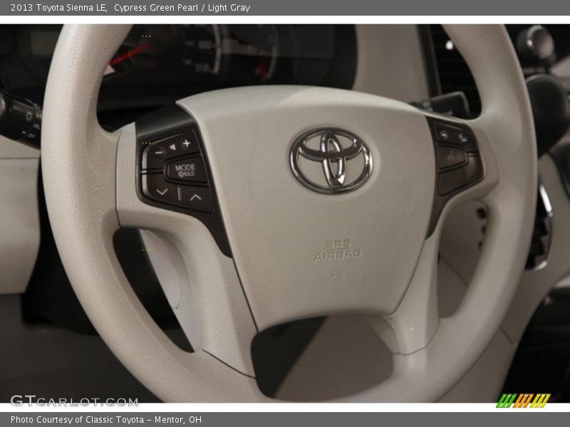  2013 Sienna LE Steering Wheel