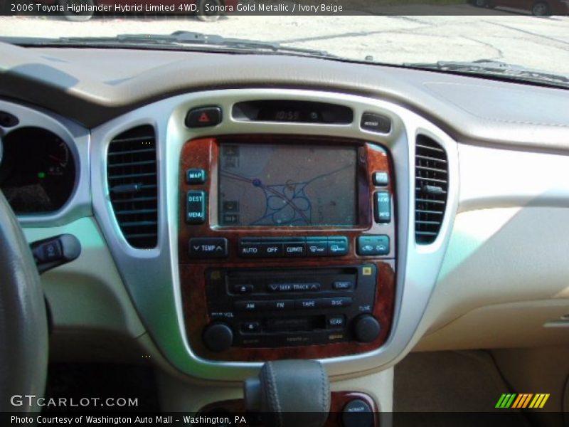 Sonora Gold Metallic / Ivory Beige 2006 Toyota Highlander Hybrid Limited 4WD
