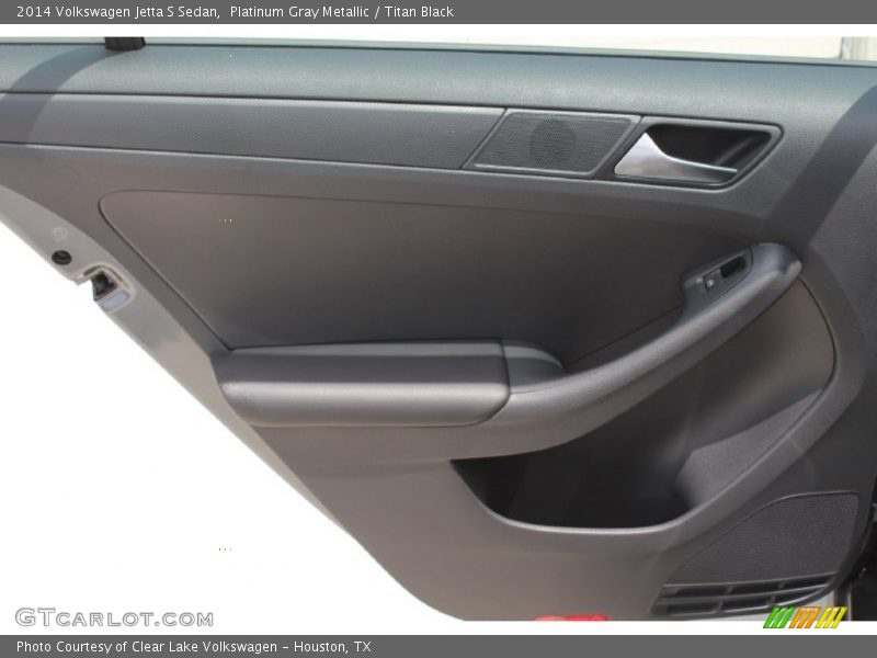 Platinum Gray Metallic / Titan Black 2014 Volkswagen Jetta S Sedan