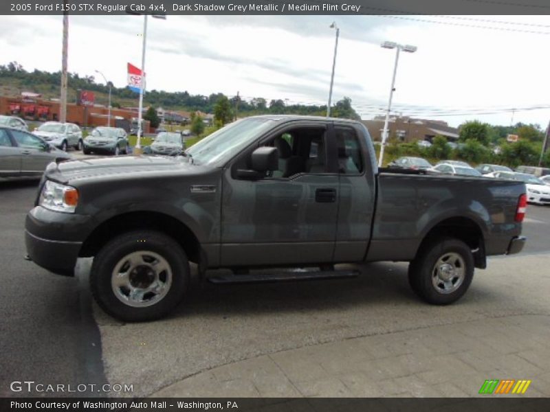 Dark Shadow Grey Metallic / Medium Flint Grey 2005 Ford F150 STX Regular Cab 4x4