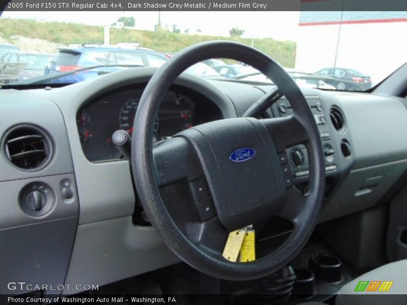 Dark Shadow Grey Metallic / Medium Flint Grey 2005 Ford F150 STX Regular Cab 4x4