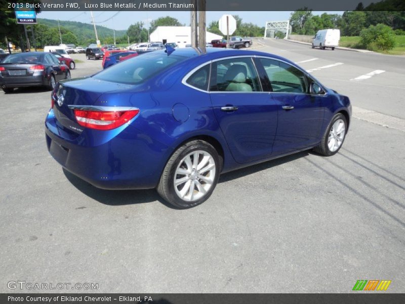 Luxo Blue Metallic / Medium Titanium 2013 Buick Verano FWD
