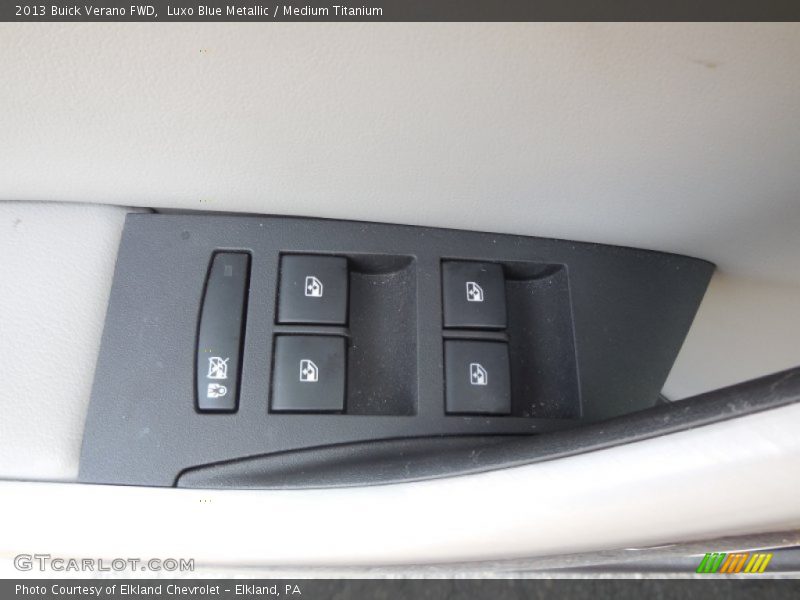 Luxo Blue Metallic / Medium Titanium 2013 Buick Verano FWD