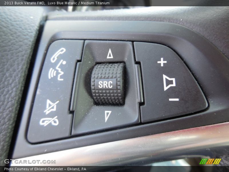 Luxo Blue Metallic / Medium Titanium 2013 Buick Verano FWD