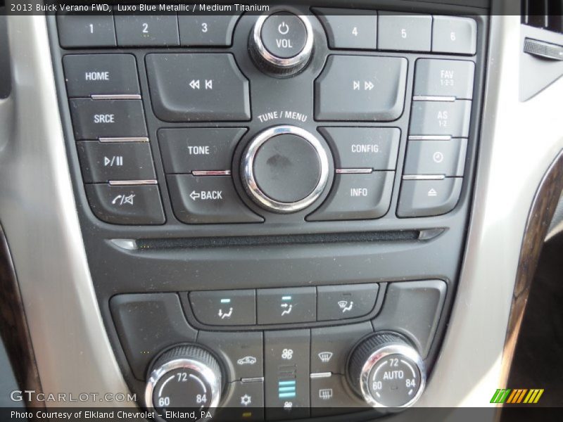 Luxo Blue Metallic / Medium Titanium 2013 Buick Verano FWD