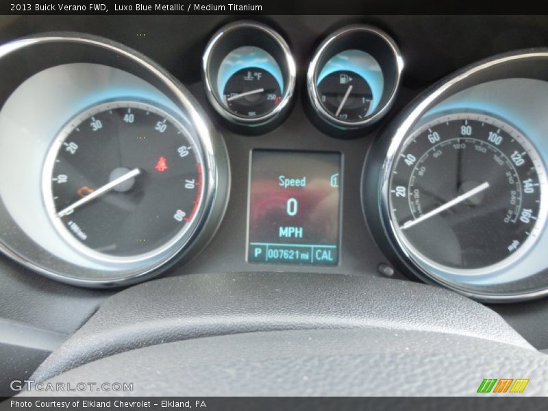 Luxo Blue Metallic / Medium Titanium 2013 Buick Verano FWD