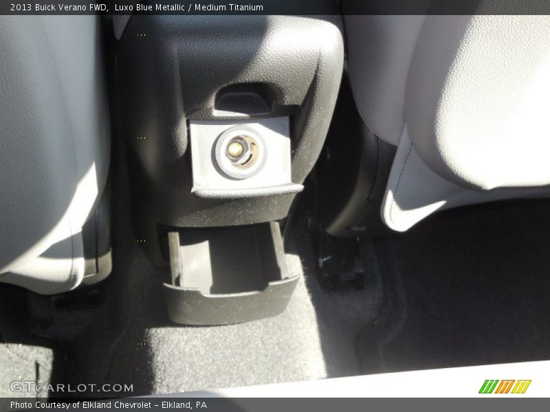 Luxo Blue Metallic / Medium Titanium 2013 Buick Verano FWD