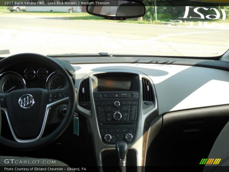 Luxo Blue Metallic / Medium Titanium 2013 Buick Verano FWD