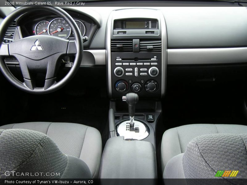 Rave Red / Gray 2008 Mitsubishi Galant ES