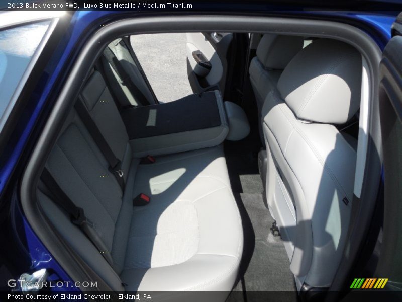 Luxo Blue Metallic / Medium Titanium 2013 Buick Verano FWD