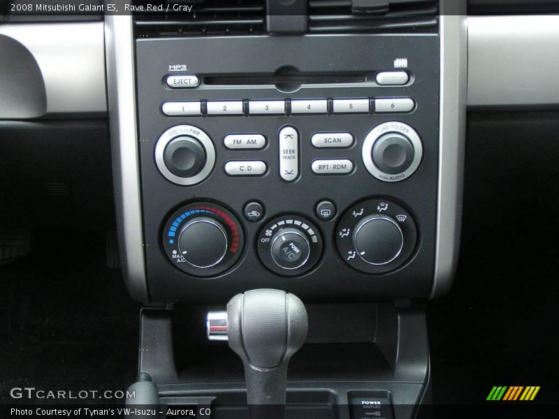 Rave Red / Gray 2008 Mitsubishi Galant ES