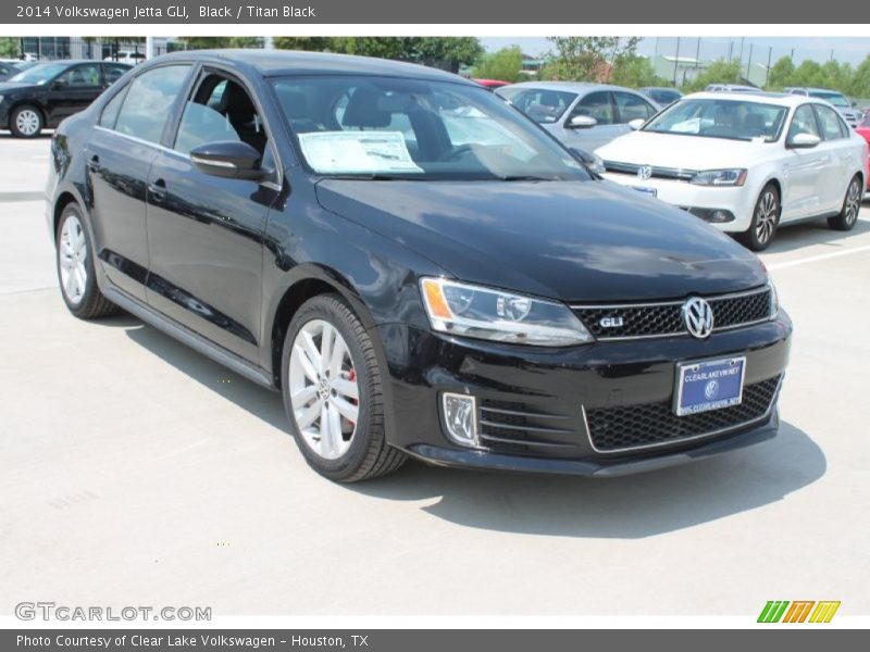 Black / Titan Black 2014 Volkswagen Jetta GLI