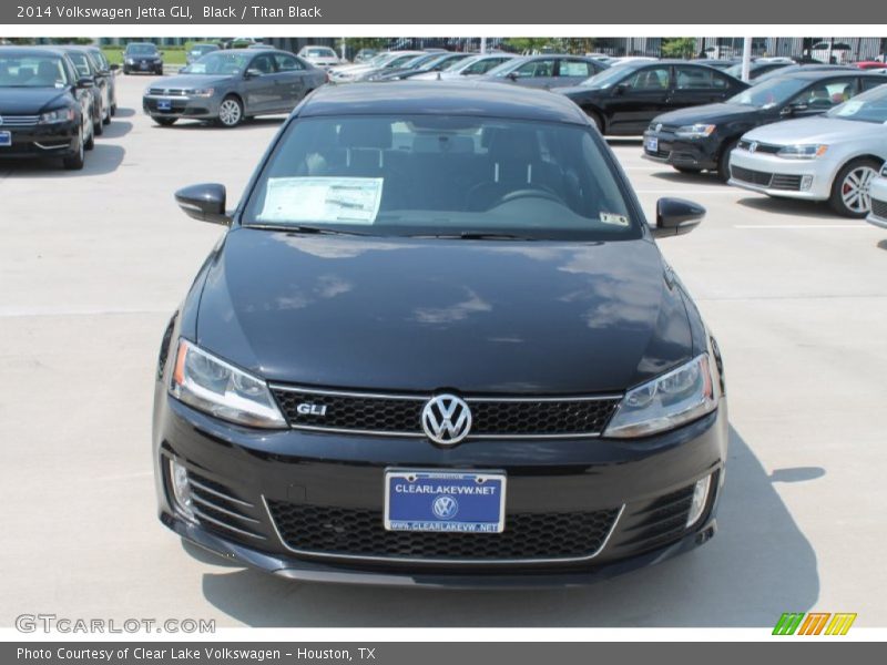 Black / Titan Black 2014 Volkswagen Jetta GLI