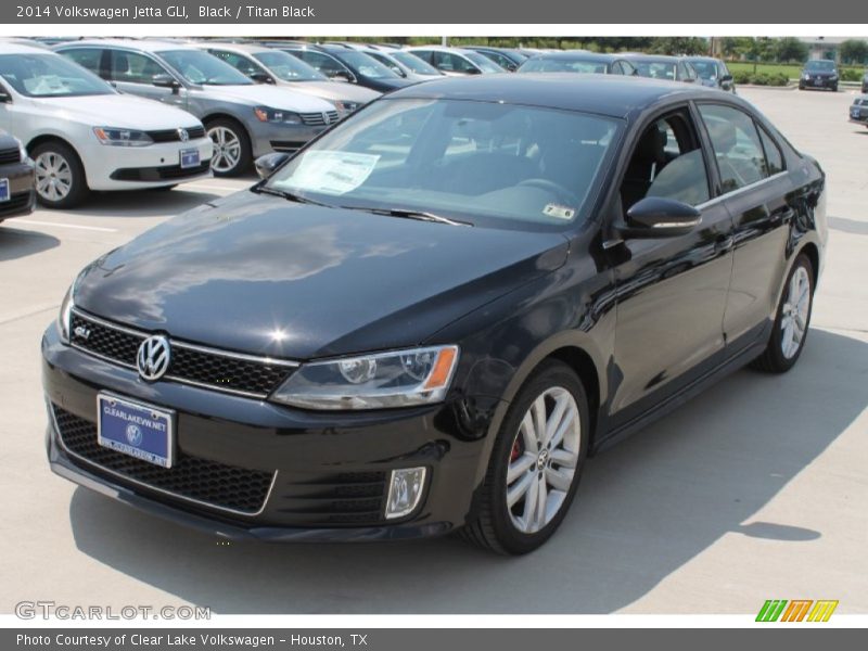 Black / Titan Black 2014 Volkswagen Jetta GLI