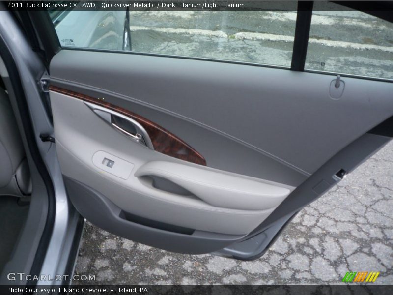 Quicksilver Metallic / Dark Titanium/Light Titanium 2011 Buick LaCrosse CXL AWD