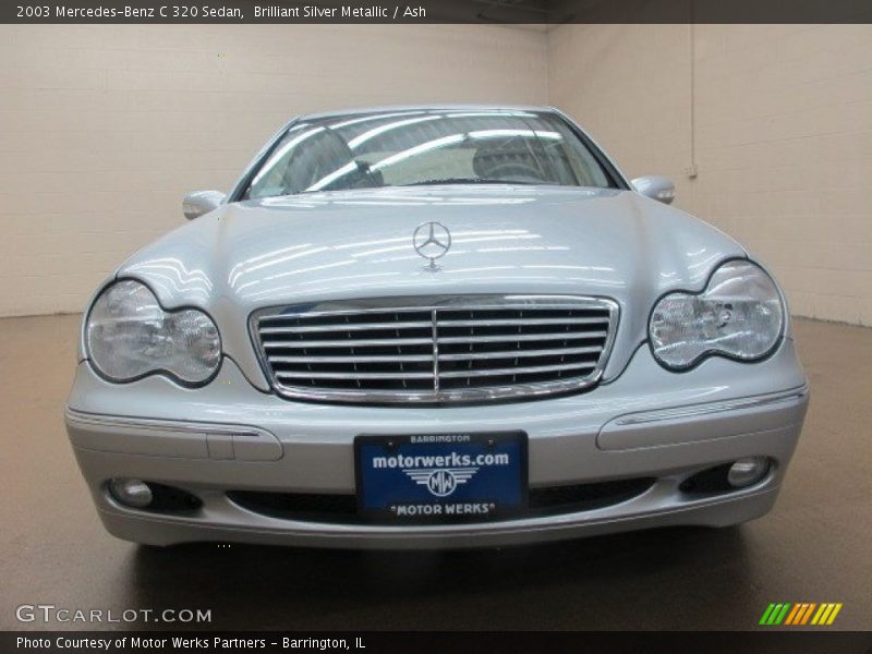 Brilliant Silver Metallic / Ash 2003 Mercedes-Benz C 320 Sedan