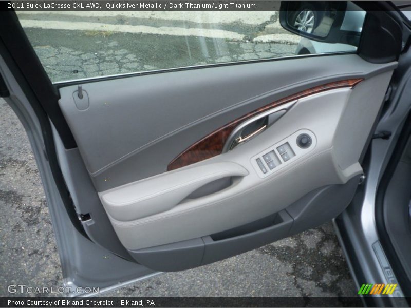 Quicksilver Metallic / Dark Titanium/Light Titanium 2011 Buick LaCrosse CXL AWD