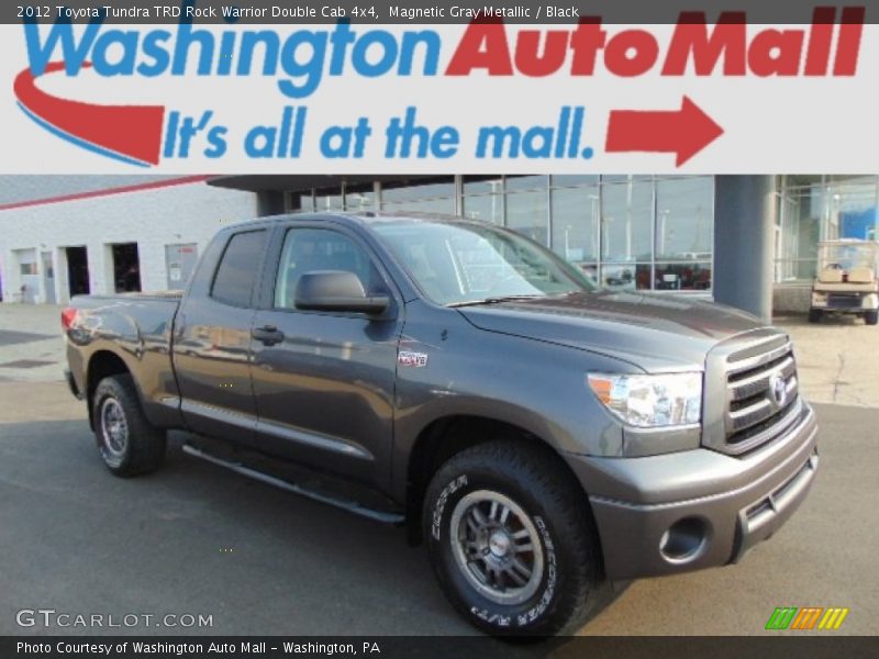 Magnetic Gray Metallic / Black 2012 Toyota Tundra TRD Rock Warrior Double Cab 4x4