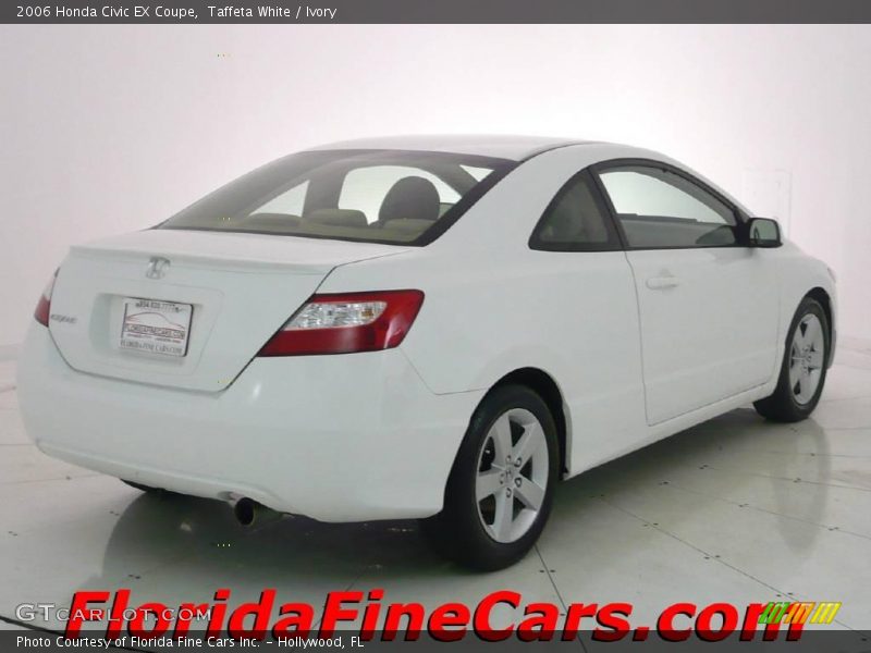 Taffeta White / Ivory 2006 Honda Civic EX Coupe