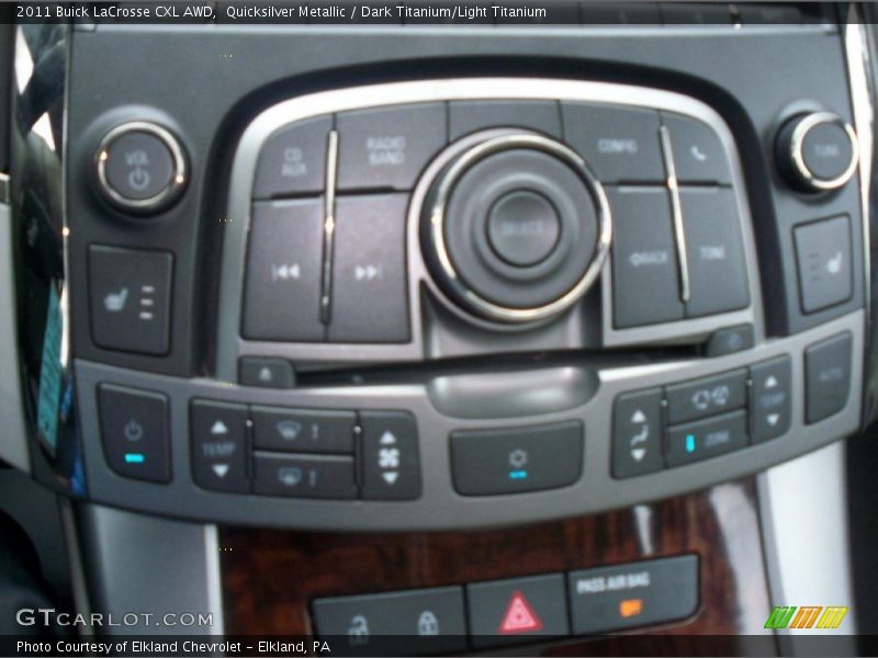 Quicksilver Metallic / Dark Titanium/Light Titanium 2011 Buick LaCrosse CXL AWD