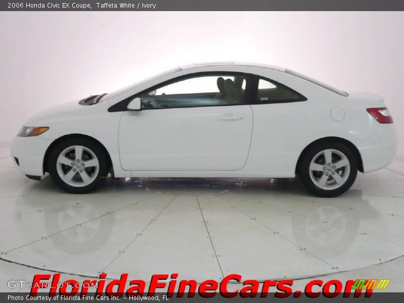 Taffeta White / Ivory 2006 Honda Civic EX Coupe