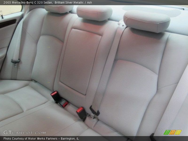 Brilliant Silver Metallic / Ash 2003 Mercedes-Benz C 320 Sedan