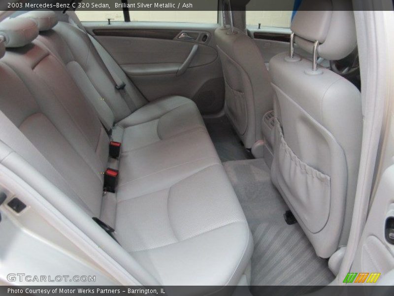 Rear Seat of 2003 C 320 Sedan