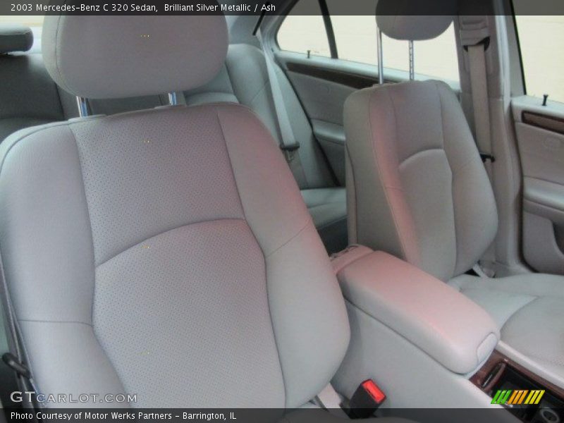 Brilliant Silver Metallic / Ash 2003 Mercedes-Benz C 320 Sedan