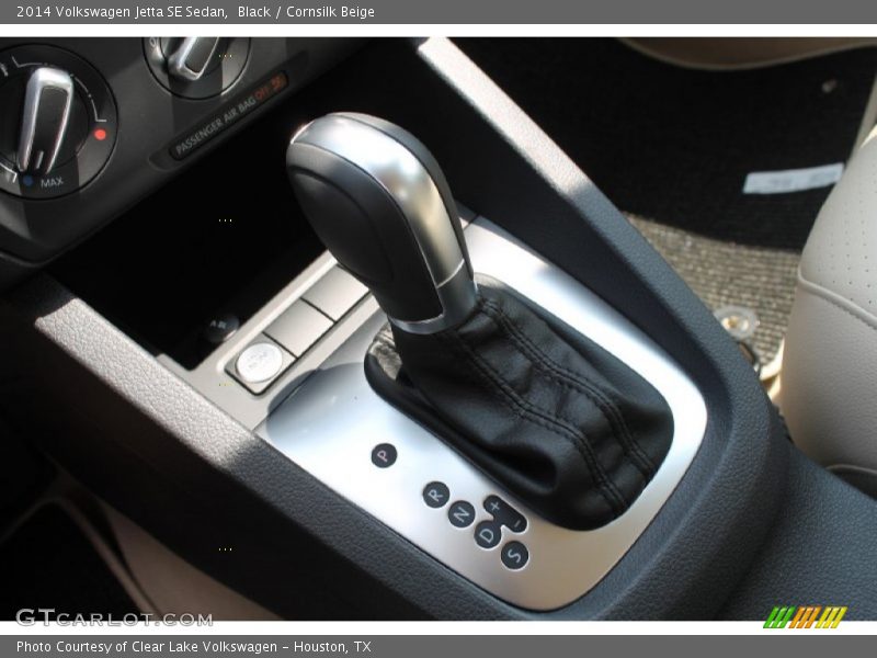 Black / Cornsilk Beige 2014 Volkswagen Jetta SE Sedan