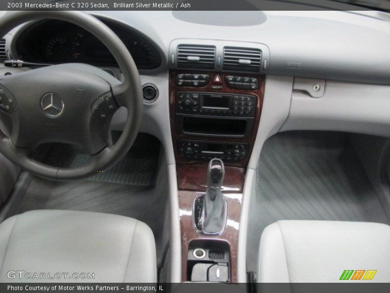 Brilliant Silver Metallic / Ash 2003 Mercedes-Benz C 320 Sedan