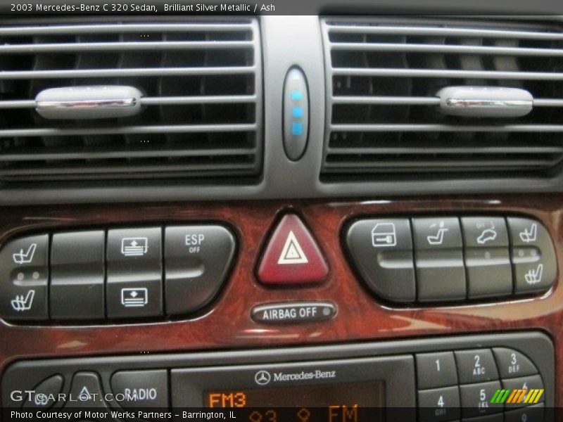 Brilliant Silver Metallic / Ash 2003 Mercedes-Benz C 320 Sedan