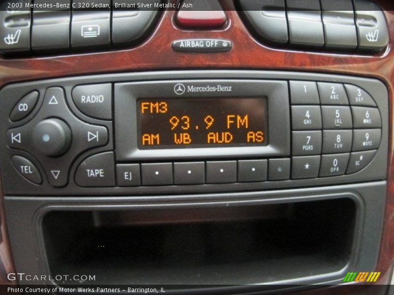Controls of 2003 C 320 Sedan