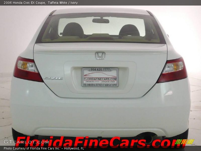 Taffeta White / Ivory 2006 Honda Civic EX Coupe