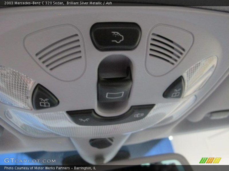 Brilliant Silver Metallic / Ash 2003 Mercedes-Benz C 320 Sedan