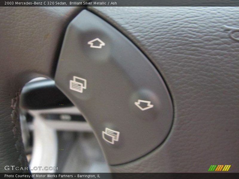 Brilliant Silver Metallic / Ash 2003 Mercedes-Benz C 320 Sedan