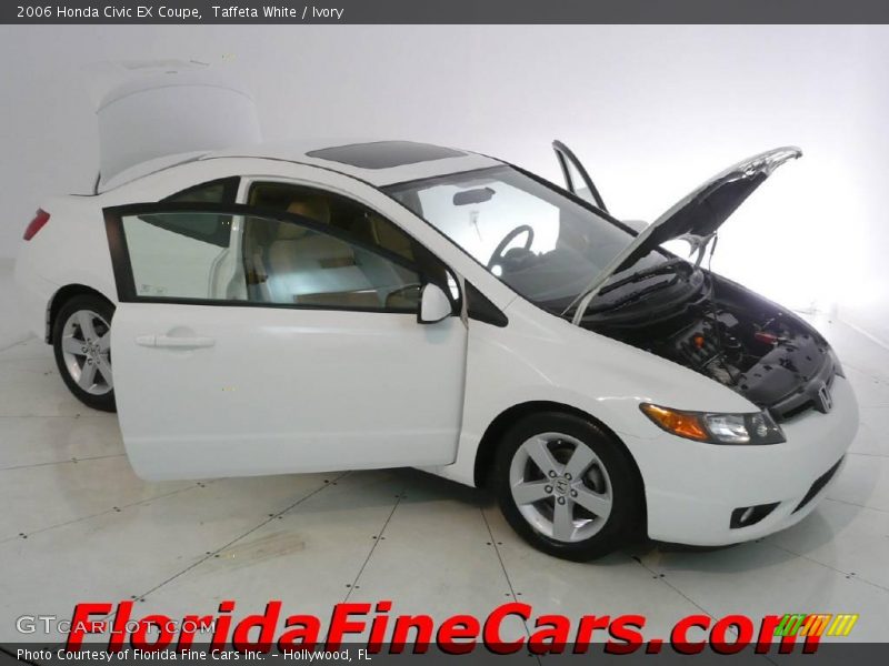 Taffeta White / Ivory 2006 Honda Civic EX Coupe