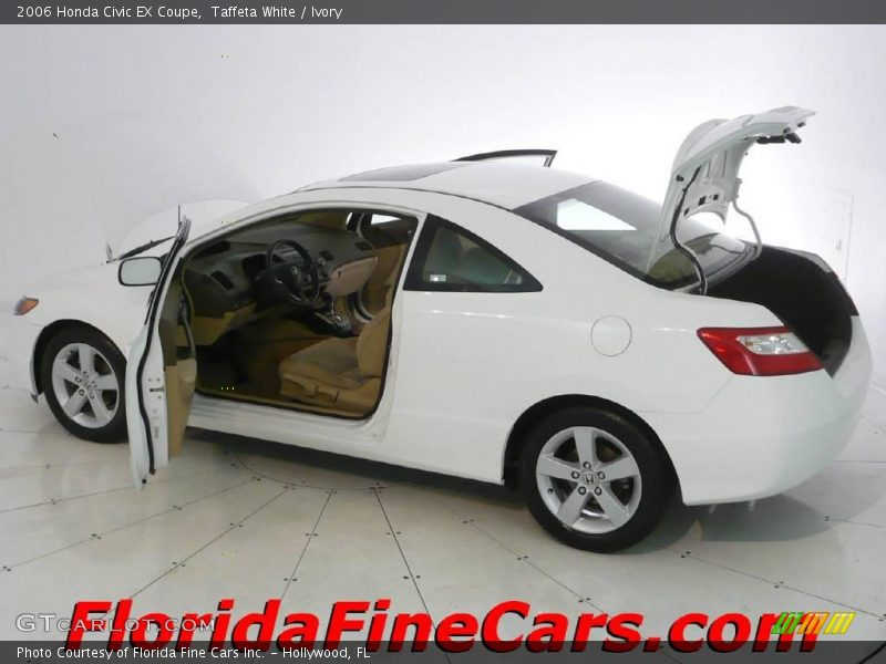 Taffeta White / Ivory 2006 Honda Civic EX Coupe