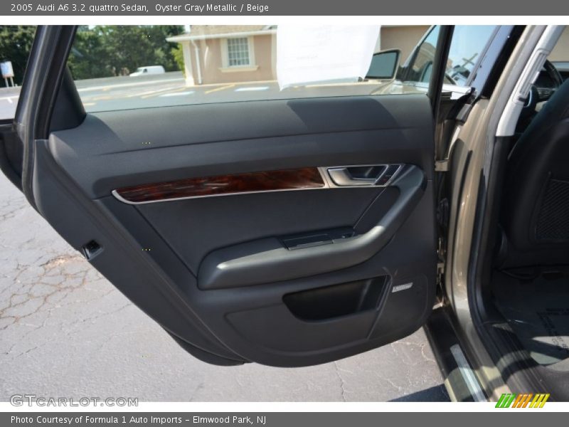 Oyster Gray Metallic / Beige 2005 Audi A6 3.2 quattro Sedan