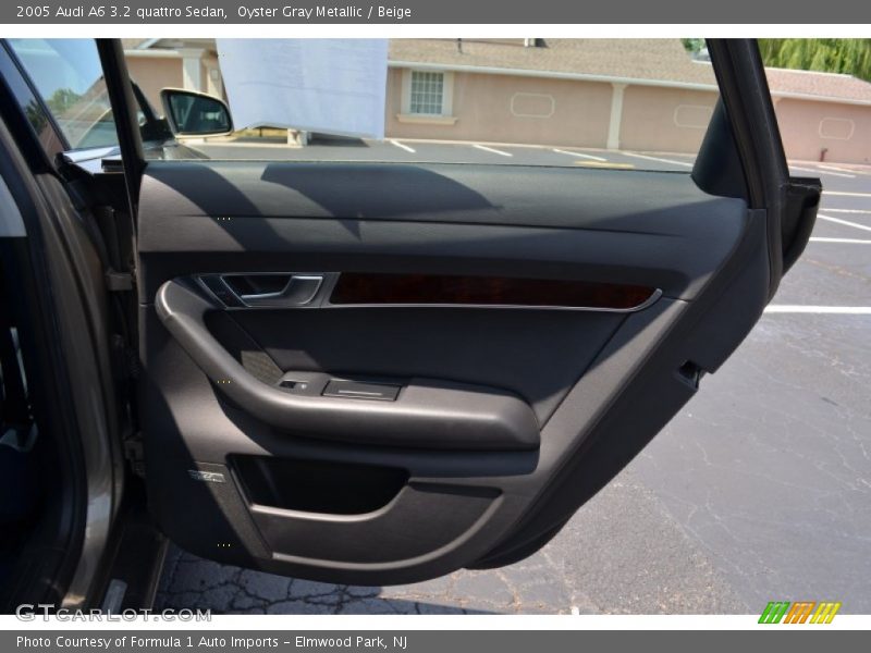 Oyster Gray Metallic / Beige 2005 Audi A6 3.2 quattro Sedan