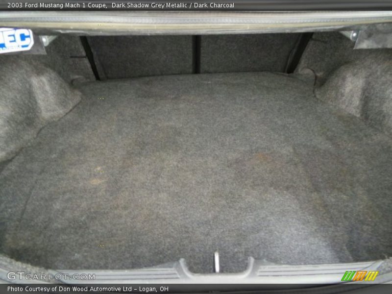 Dark Shadow Grey Metallic / Dark Charcoal 2003 Ford Mustang Mach 1 Coupe