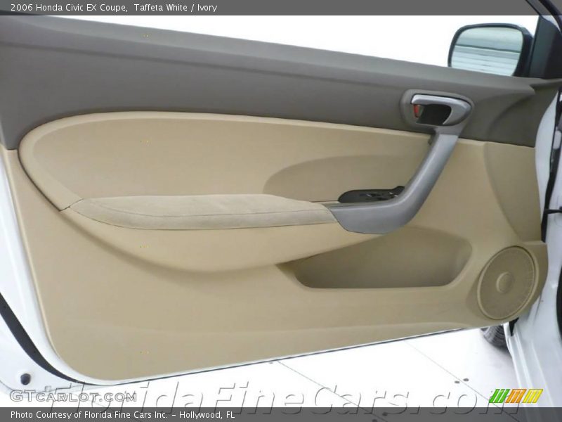 Taffeta White / Ivory 2006 Honda Civic EX Coupe
