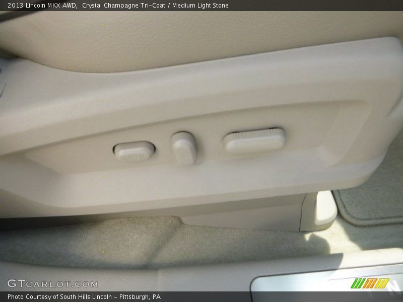 Crystal Champagne Tri-Coat / Medium Light Stone 2013 Lincoln MKX AWD