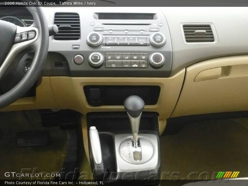 Taffeta White / Ivory 2006 Honda Civic EX Coupe