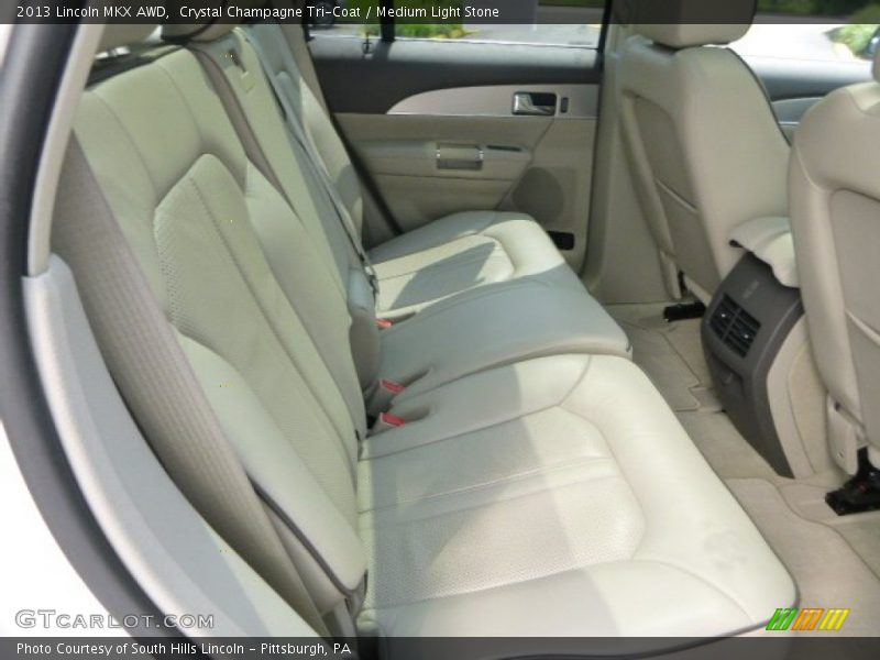 Crystal Champagne Tri-Coat / Medium Light Stone 2013 Lincoln MKX AWD