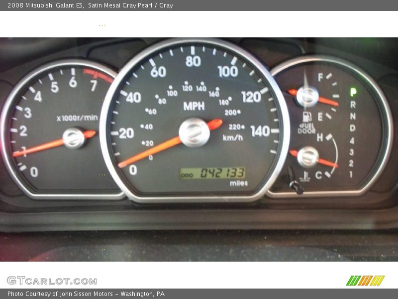 Satin Mesai Gray Pearl / Gray 2008 Mitsubishi Galant ES