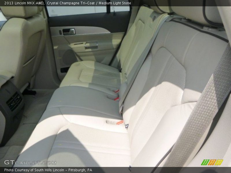 Crystal Champagne Tri-Coat / Medium Light Stone 2013 Lincoln MKX AWD