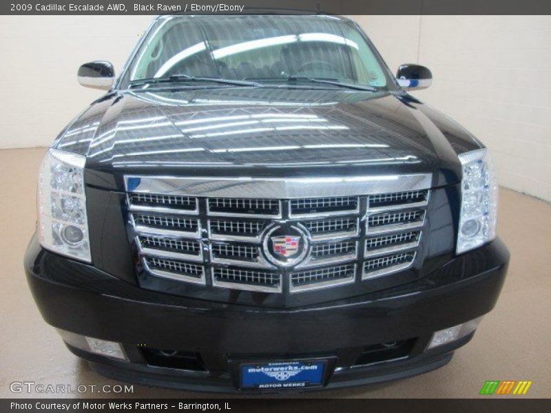 Black Raven / Ebony/Ebony 2009 Cadillac Escalade AWD